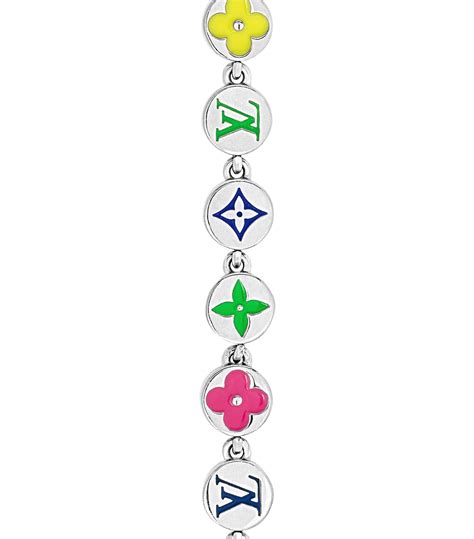 louis vuitton monogram colours necklace